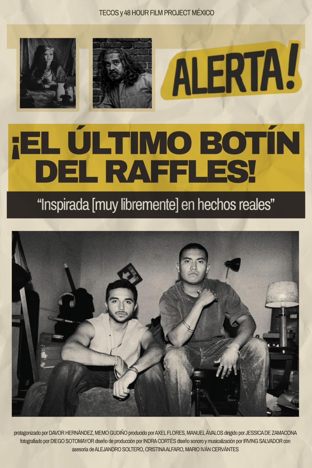 Filmposter for EL ÚLTIMO BOTÍN DEL RAFFLES